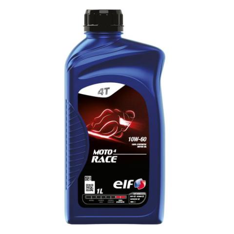 Motorcycle engine oil - ELF MOTO 4 RACE 10W60